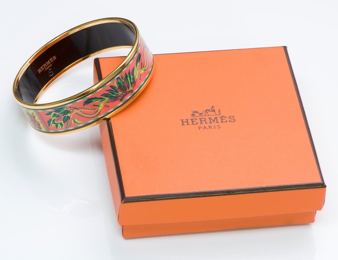 Hermès Brazil Enamel Bangle