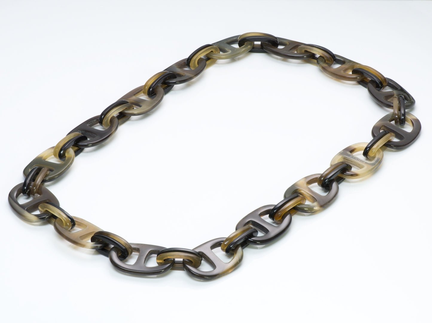 Hermès Chaine d'Ancre Buffalo Horn Necklace