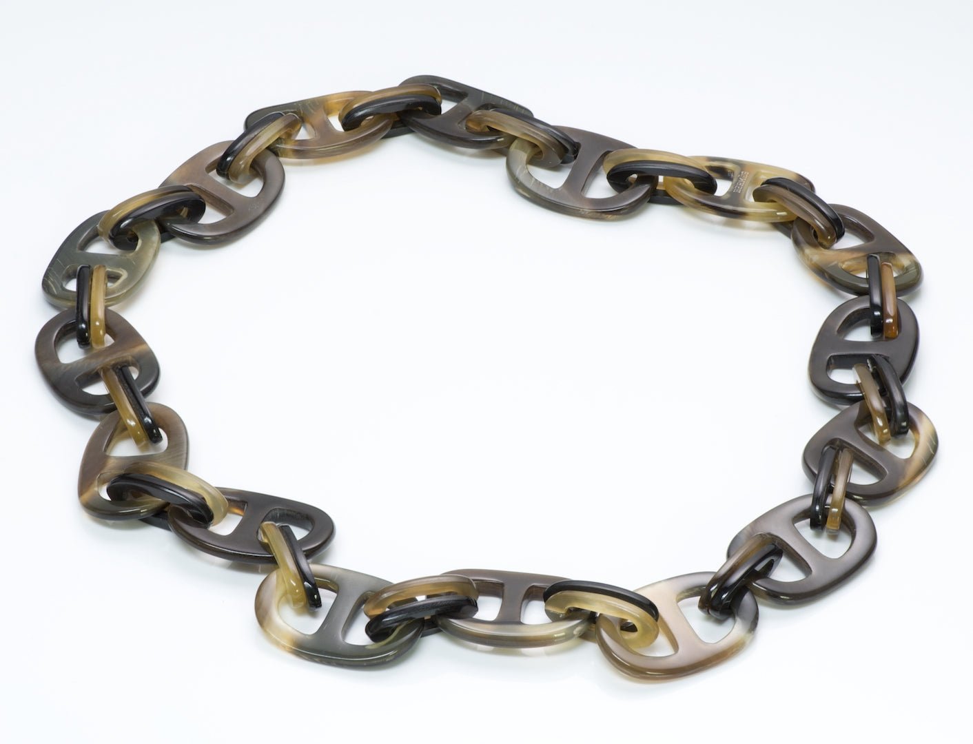 Hermès Chaine d'Ancre Buffalo Horn Necklace