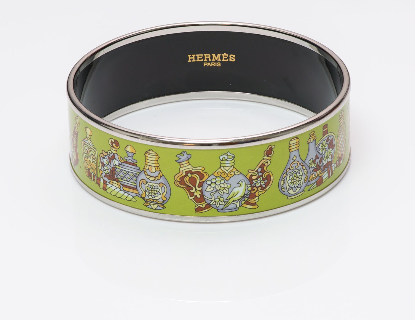 Hermès Enamel Bangle Bracelet