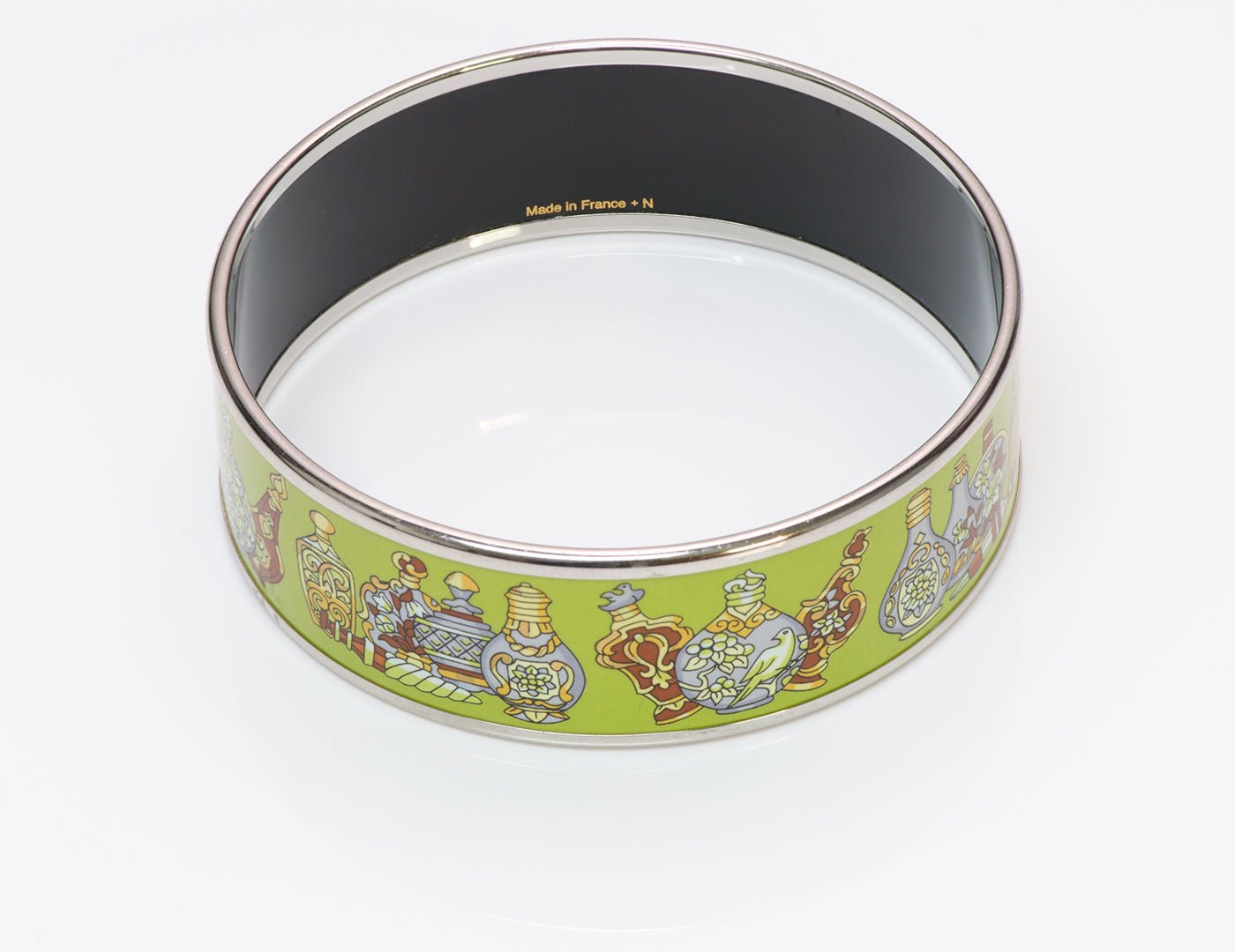 Hermès Enamel Bangle Bracelet