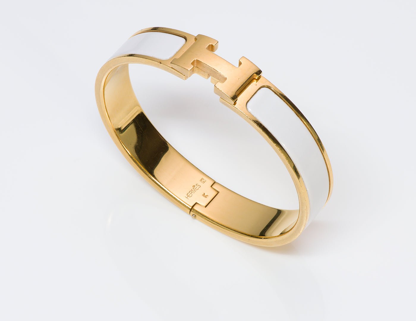 Hermès Enamel Clic Clac H Bracelet