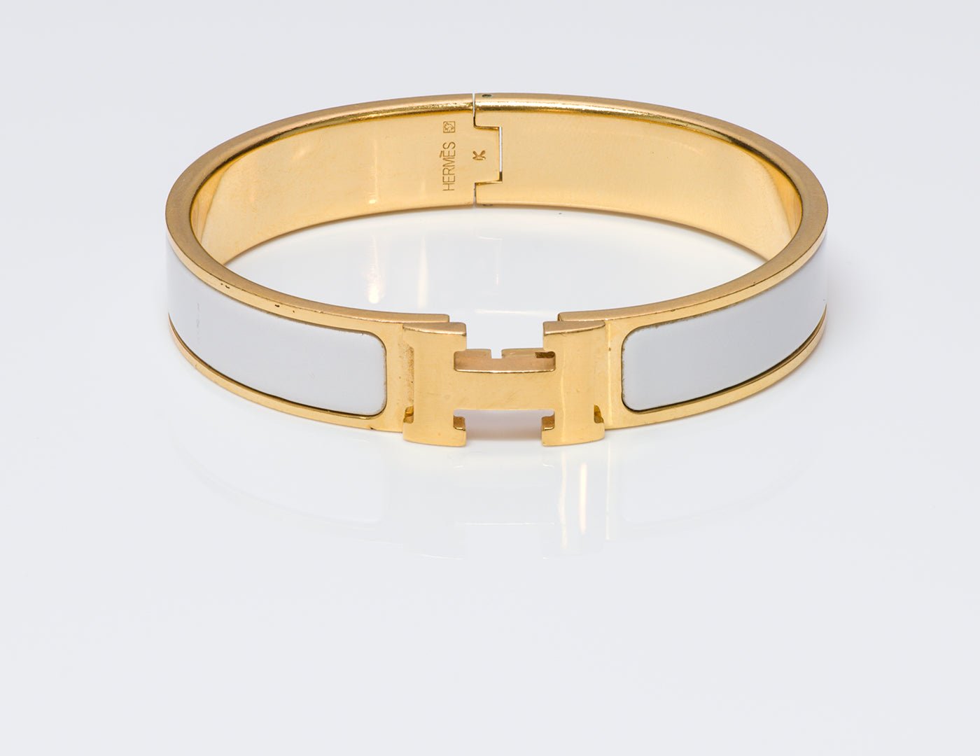 Hermès Enamel Clic Clac H Bracelet