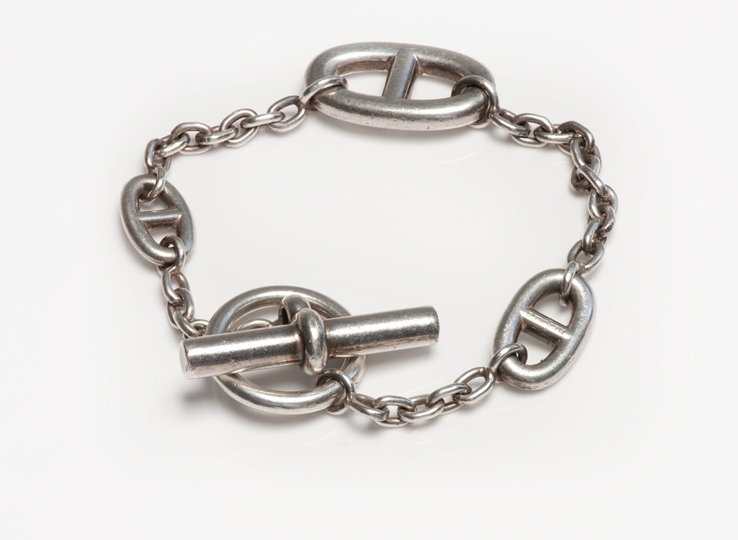 Hermès Farandole Chain D'ancre Link Bracelet