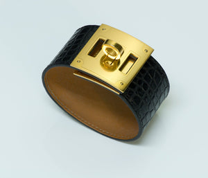 Hermès Genuine Alligator Kelly Bracelet