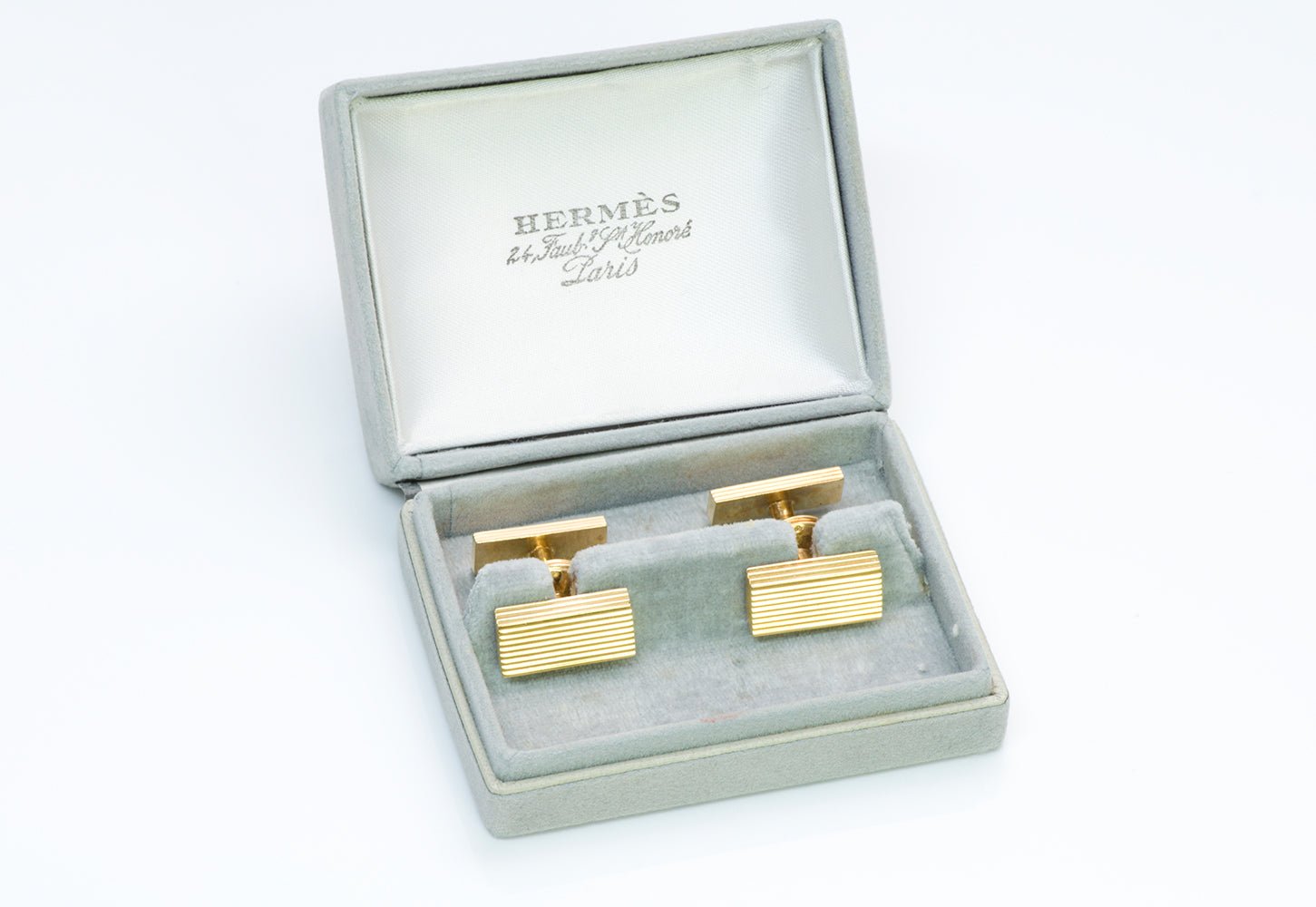 Hermès Gold Cufflinks