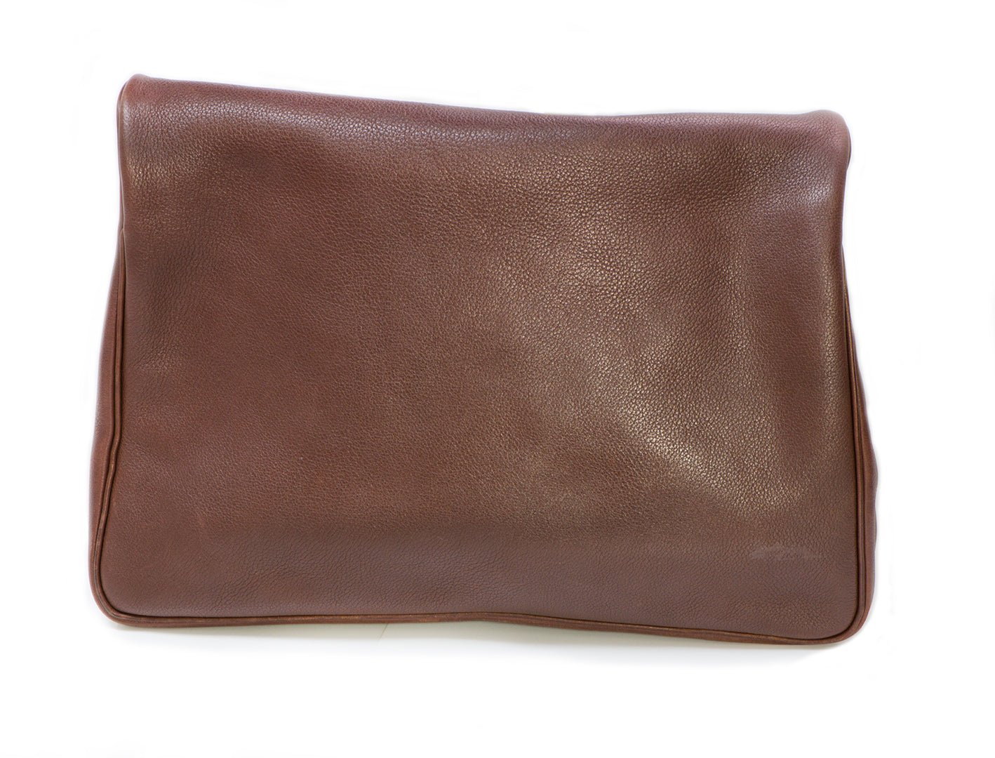 HERMES Massai Brown Clemence Leather Shoulder Crossbody Bag