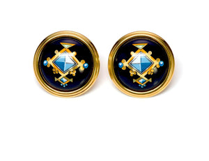 Hermès Medor Enamel Earrings