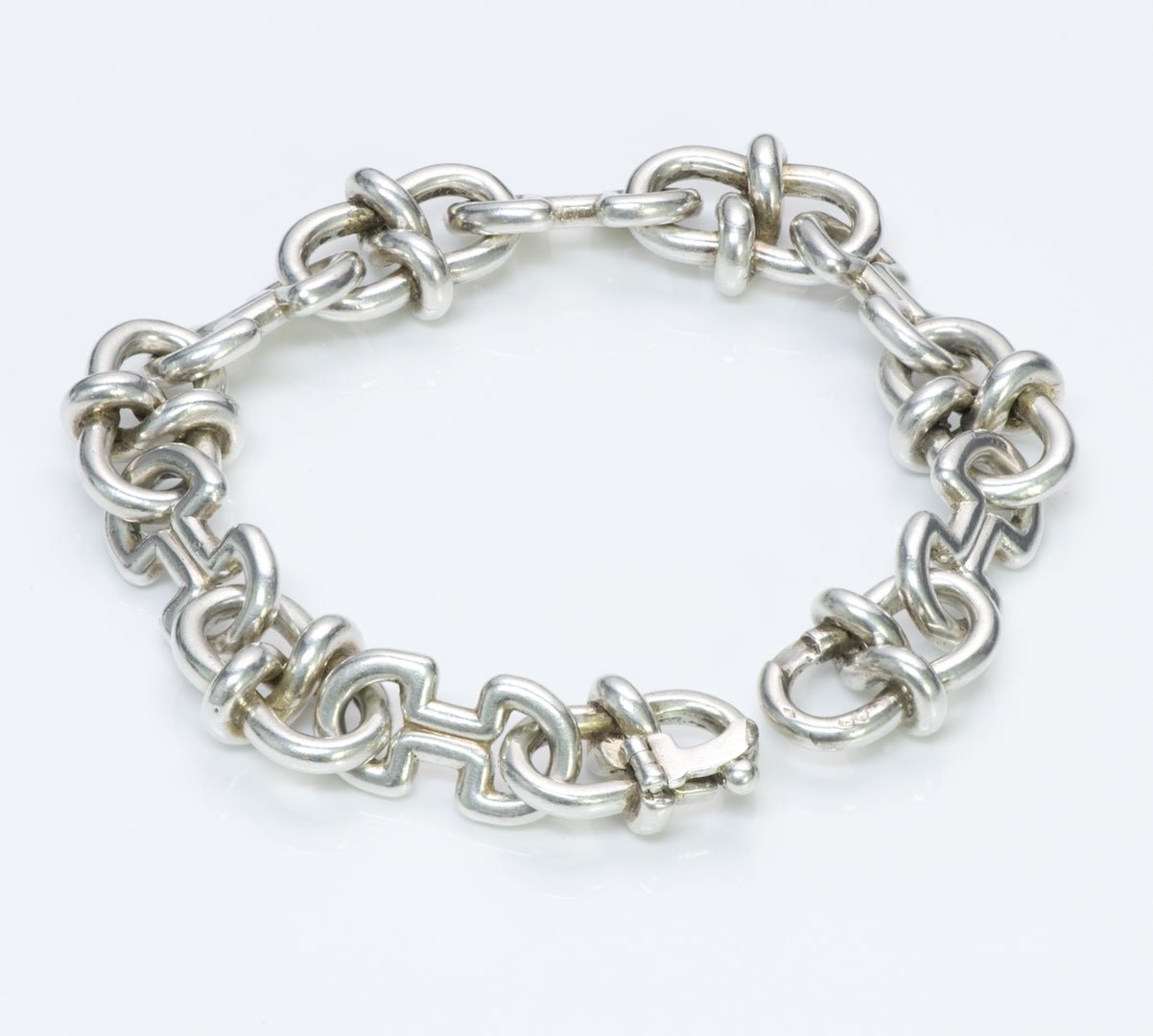 Hermès Silver Link Bracelet