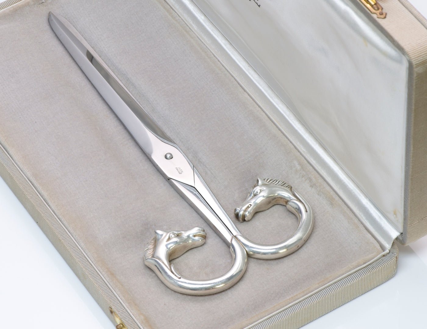 Hermès Sterling Equestrian Scissors