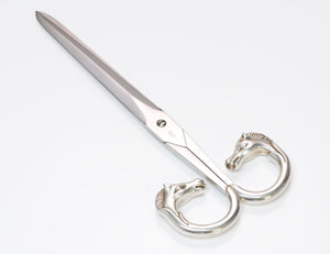 Hermès Sterling Equestrian Scissors