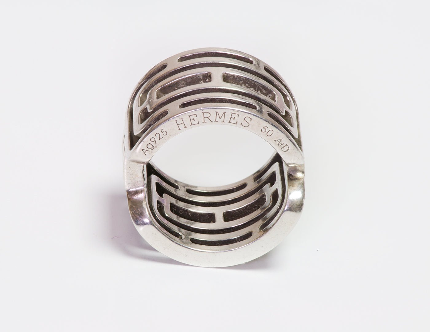 Hermès Sterling Silver Ring