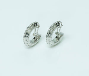 Carlo Illario 18K Gold Diamond Earrings