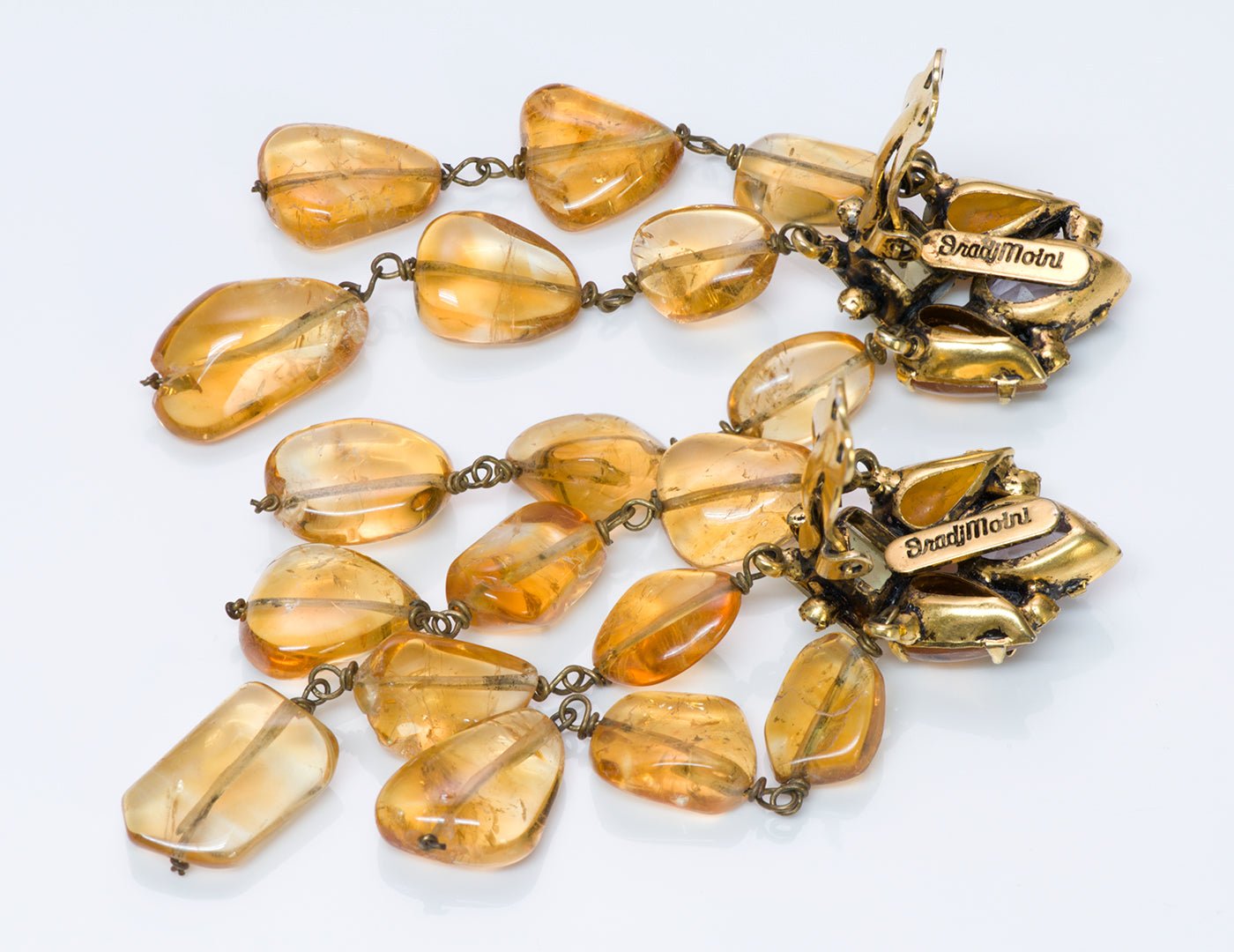 Iradj Moini Citrine Drop Earrings