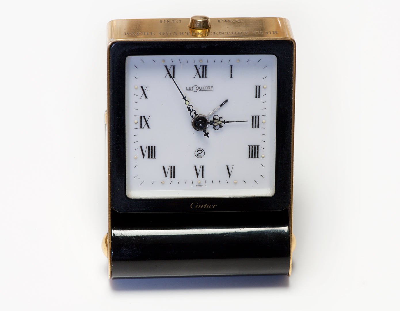 Jaeger-LeCoultre Cartier Alarm Desk Clock