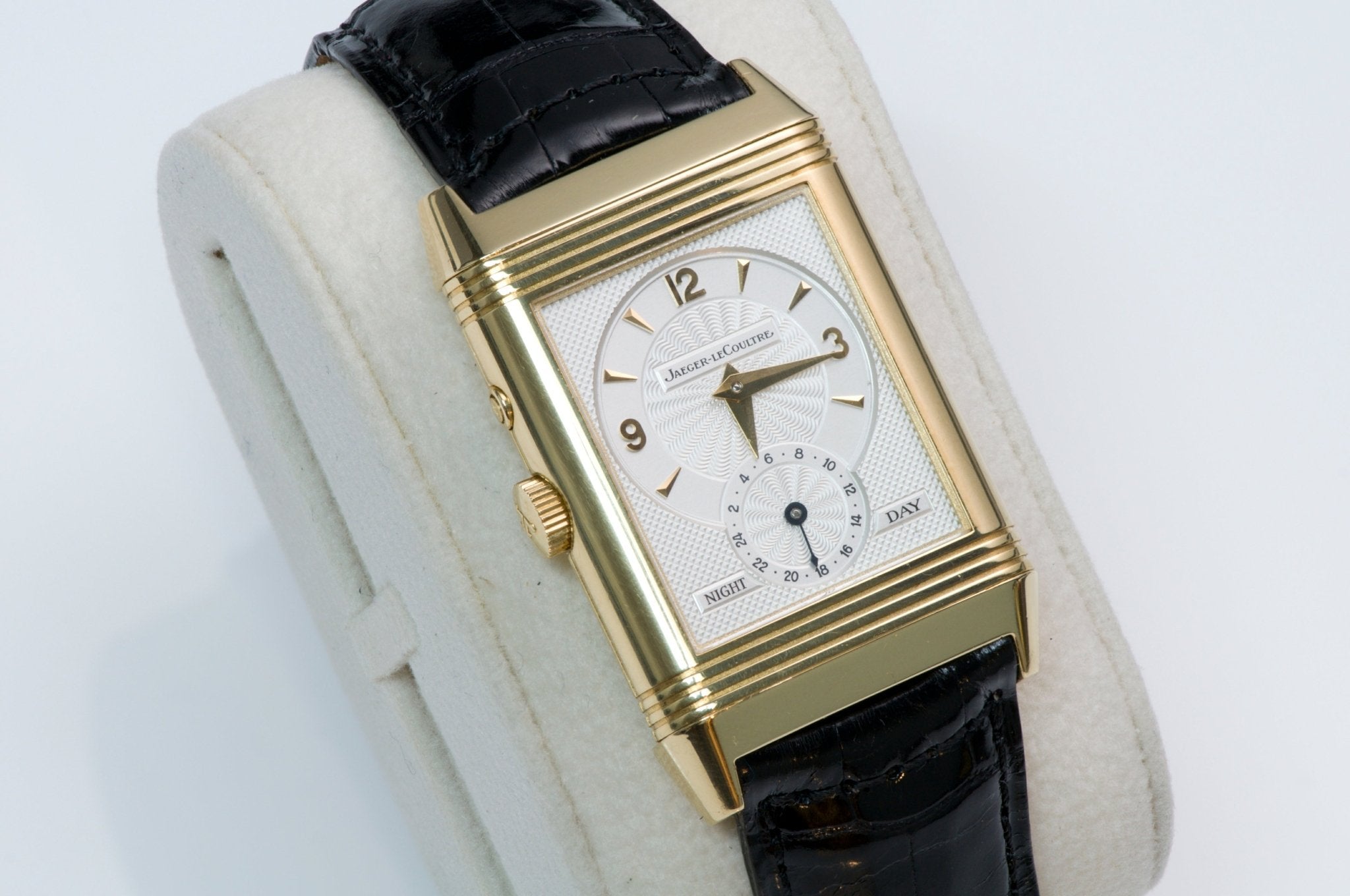 Jaeger-LeCoultre Reverso Duo Day Night Gold Watch 270.1.54