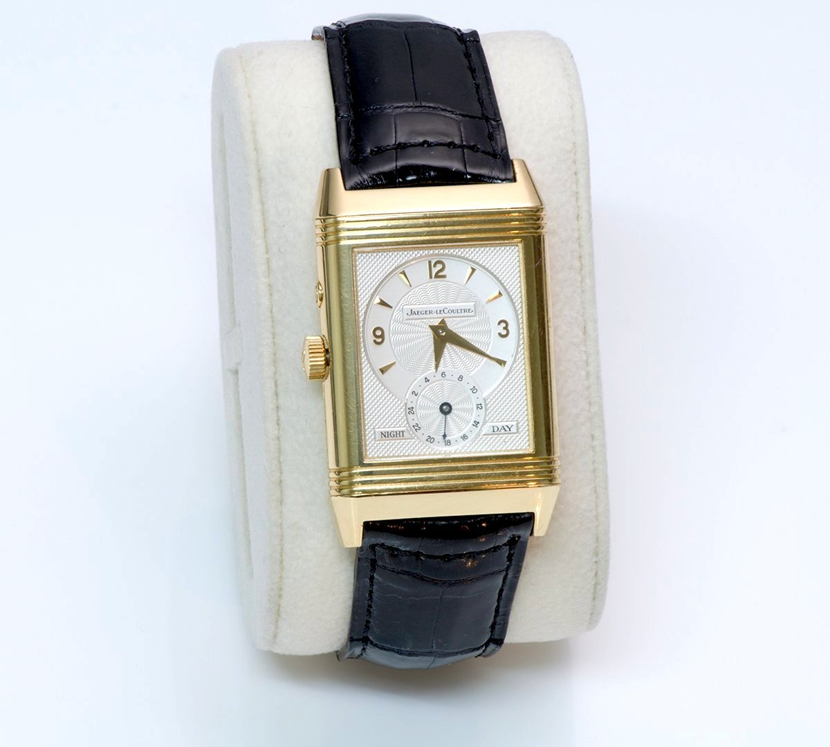 Jaeger-LeCoultre Reverso Duo Day Night Gold Watch 270.1.54