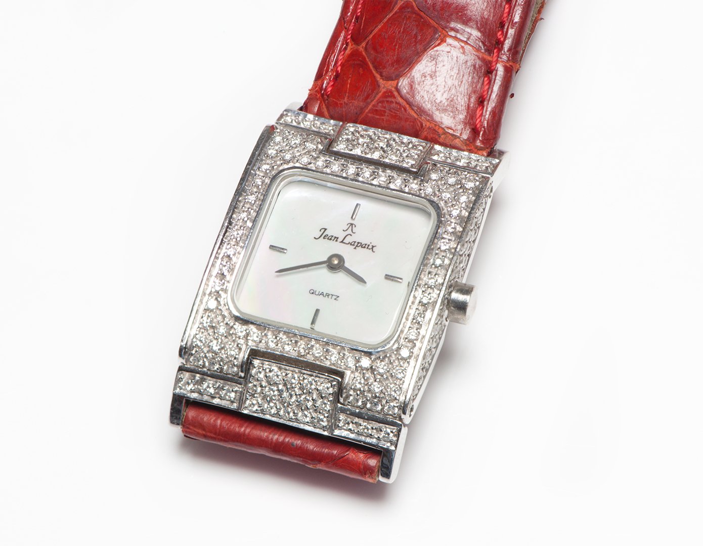 Jean Lapaix 18K Gold Diamond Watch