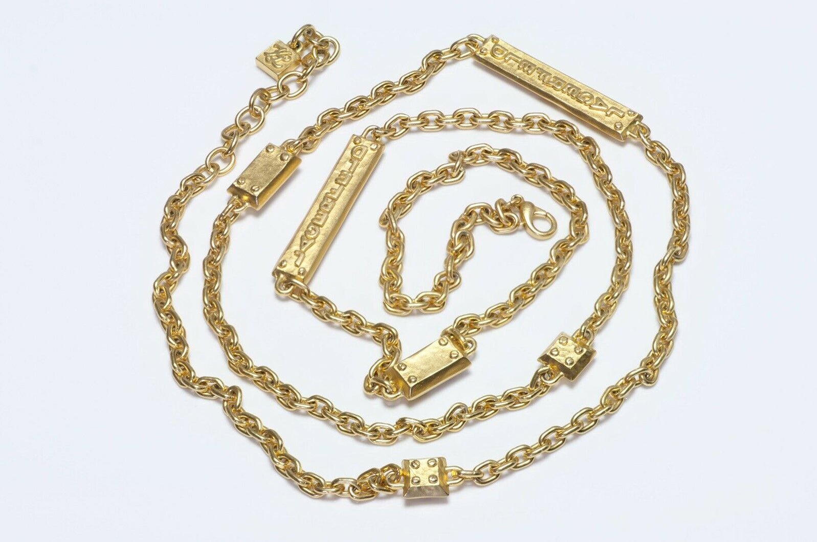 Karl Lagerfeld Paris Logo Chain Necklace
