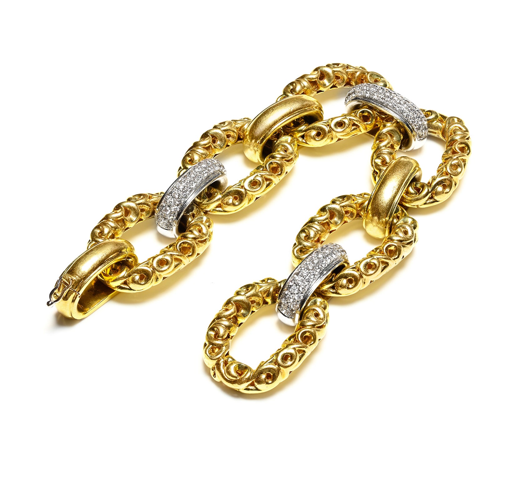 Krypell 18K Gold Diamond Bracelet 