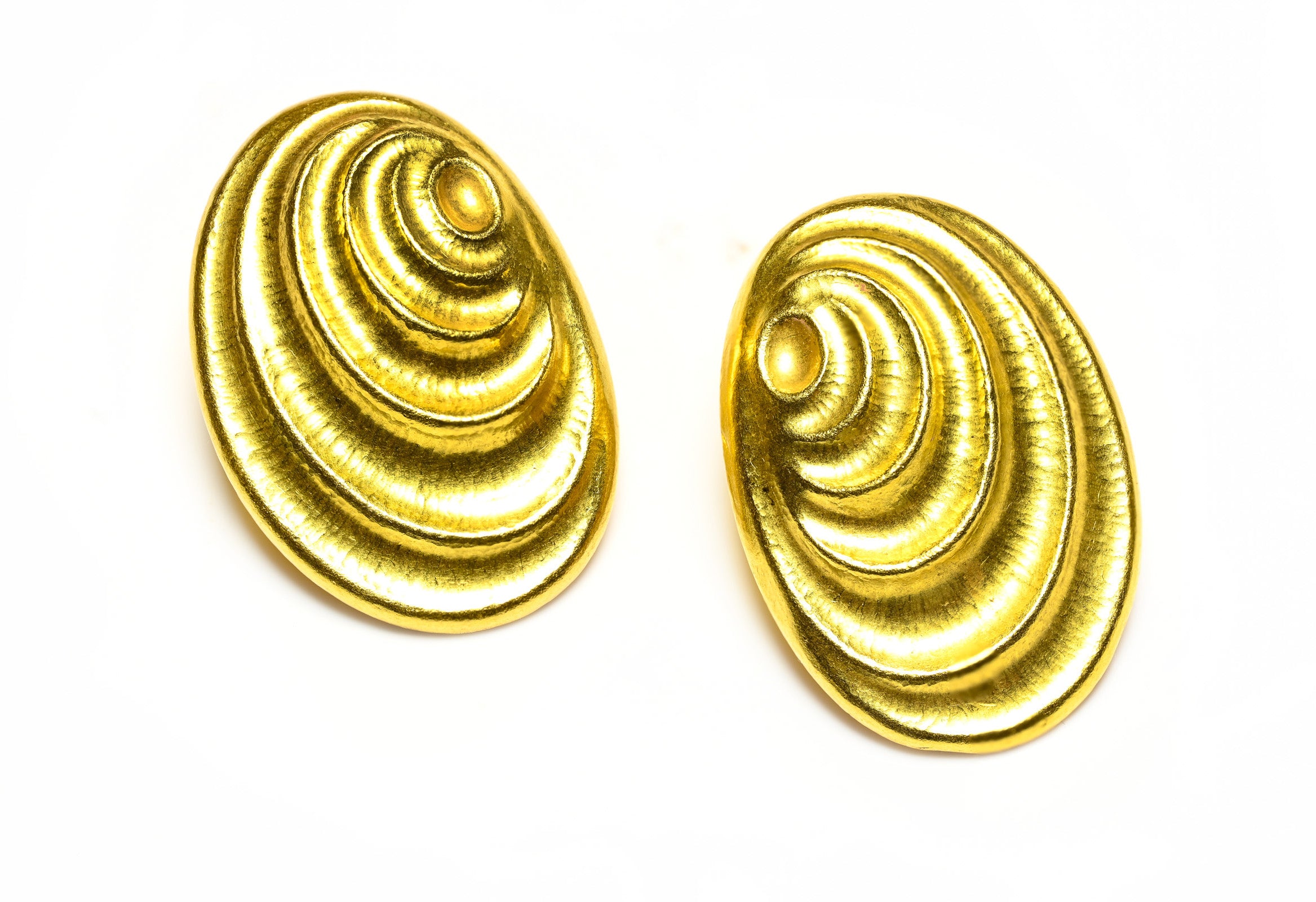 Ilias Lalaounis 18K Gold Earrings