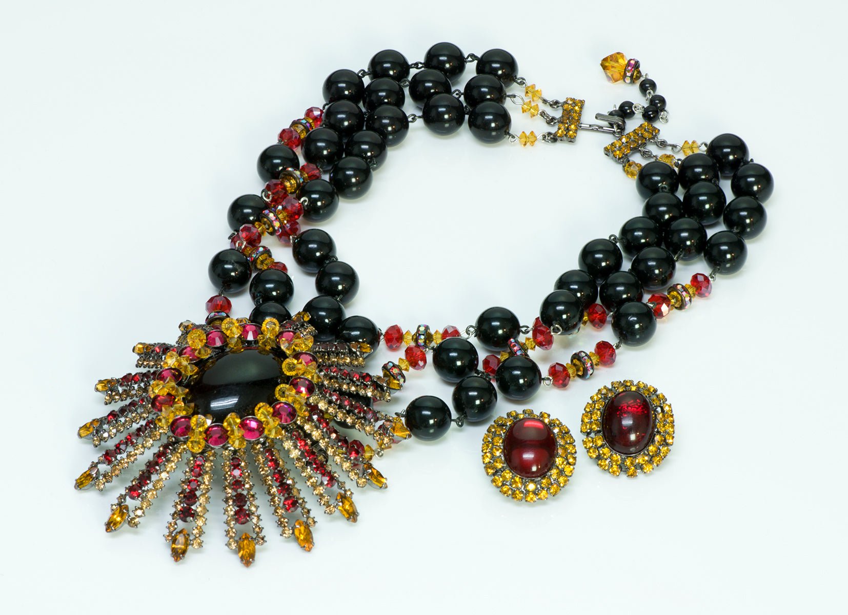 Lawrence Vrba Necklace Earrings Set