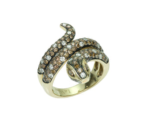 Le Vian Diamond Gold Snake Ring