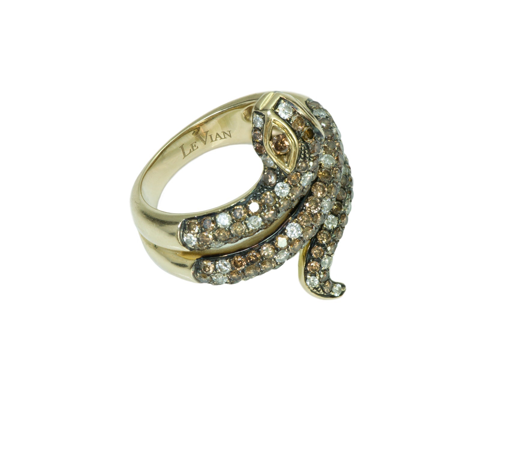 Le Vian Diamond Gold Snake Ring