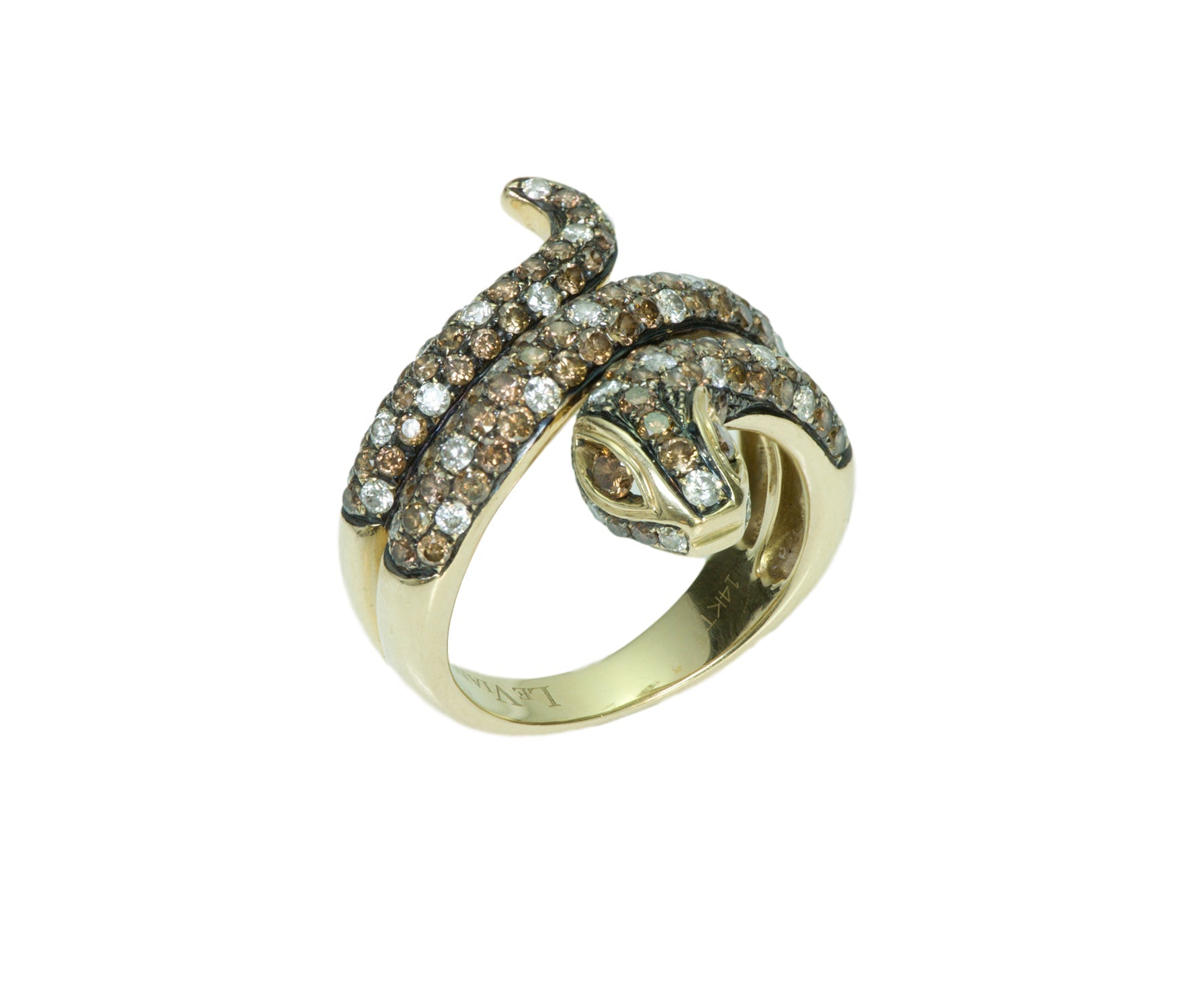 Le Vian Diamond Gold Snake Ring