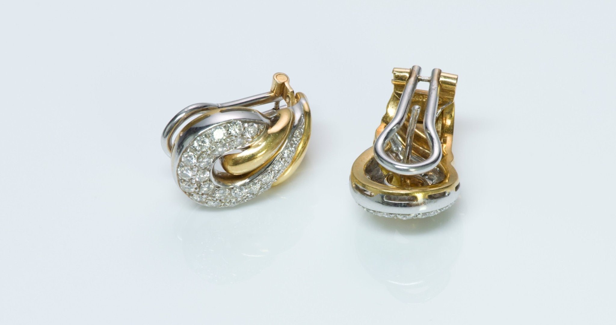 Leo Pizzo Gold & Diamond Earrings