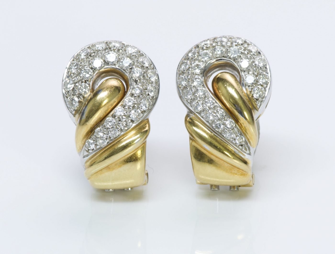 Leo Pizzo Gold & Diamond Earrings
