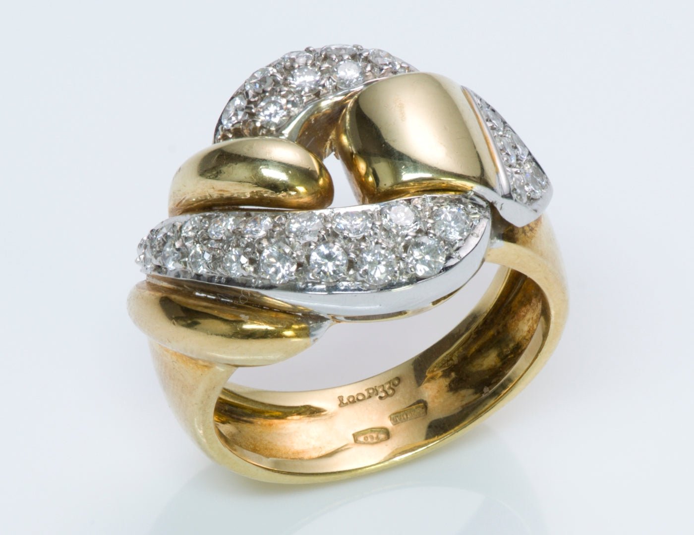 Leo Pizzo Gold & Diamond Ring
