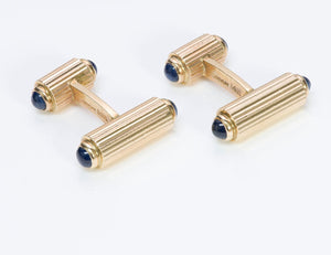 Lindsay & Co. Sapphire Gold Cufflinks