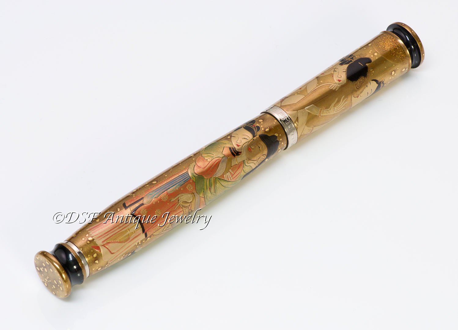 Loiminchay Erotica de Chine Golden Lotus Maki-e Fountain Pen