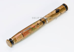 Loiminchay Erotica de Chine Golden Lotus Maki-e Fountain Pen