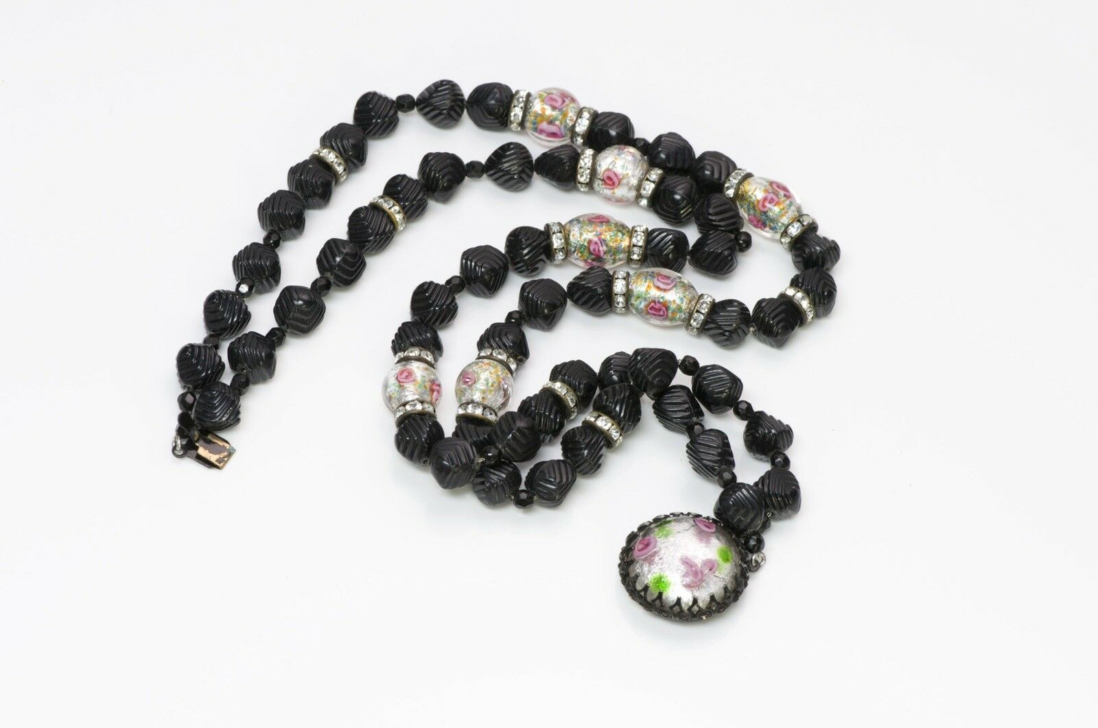 Louis Rousselet Paris Glass Beads Necklace