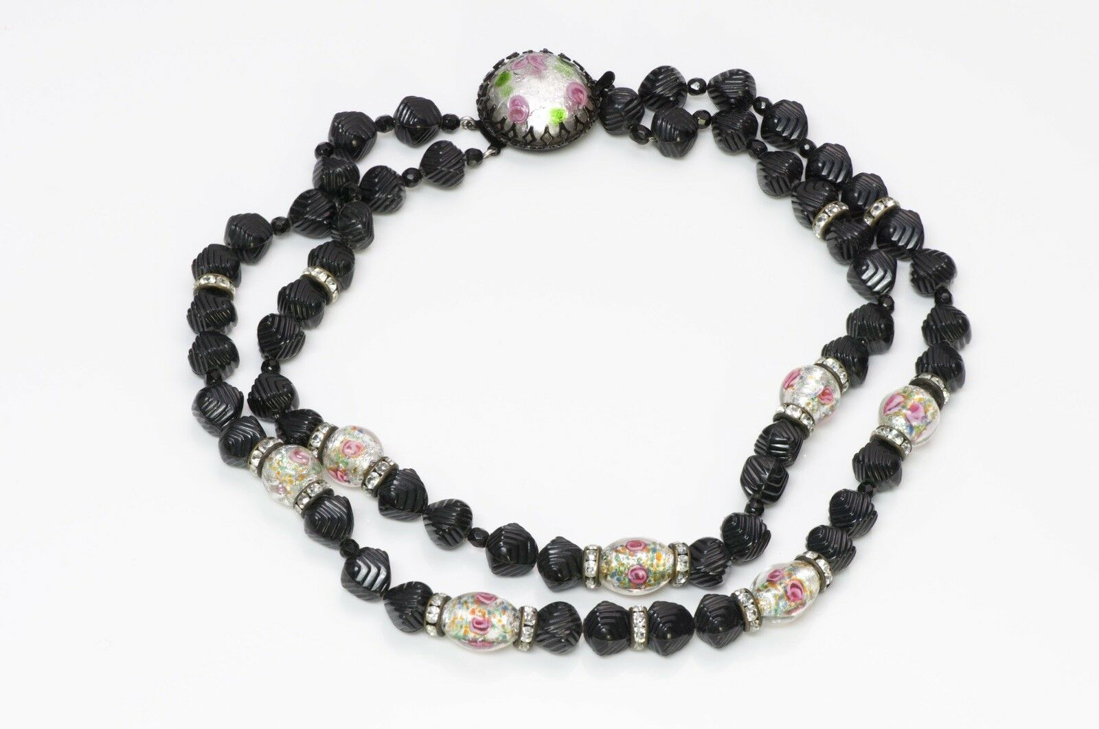 Louis Rousselet Paris Glass Beads Necklace