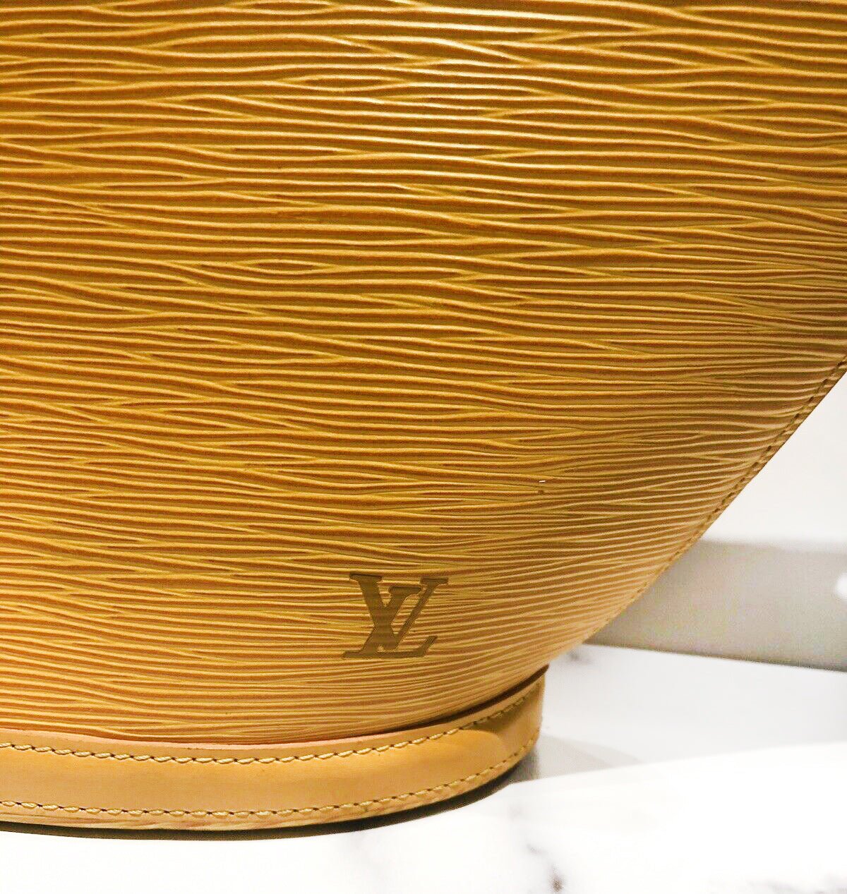Louis Vuitton LV Saint Jacques Epi Yellow PM Bag