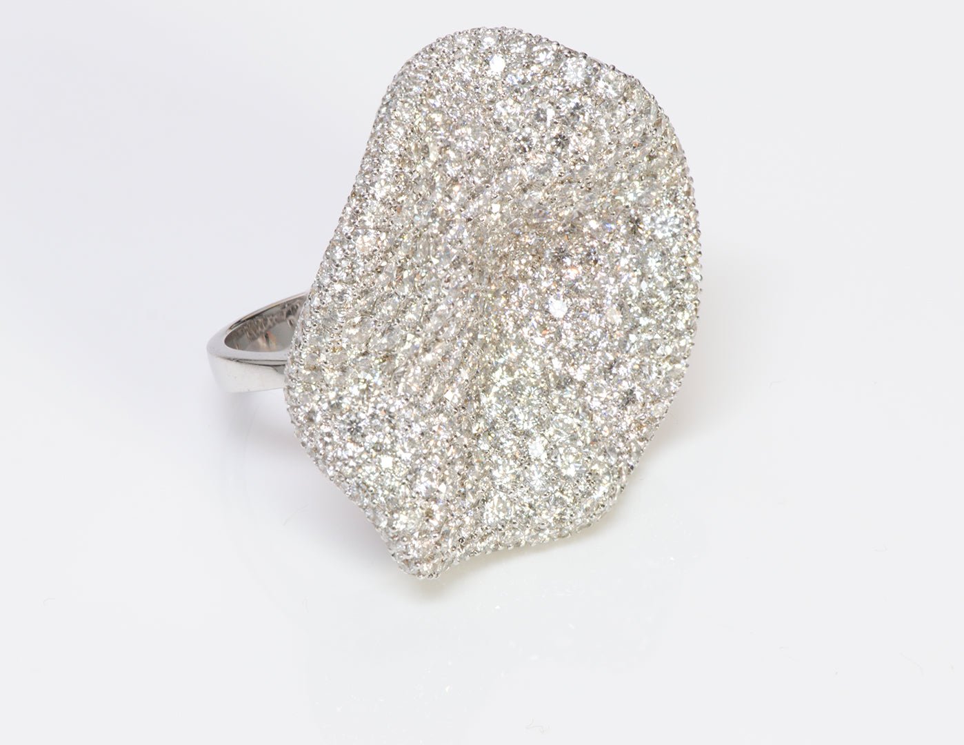 Maggioro Pave Diamond 18K Gold Ring