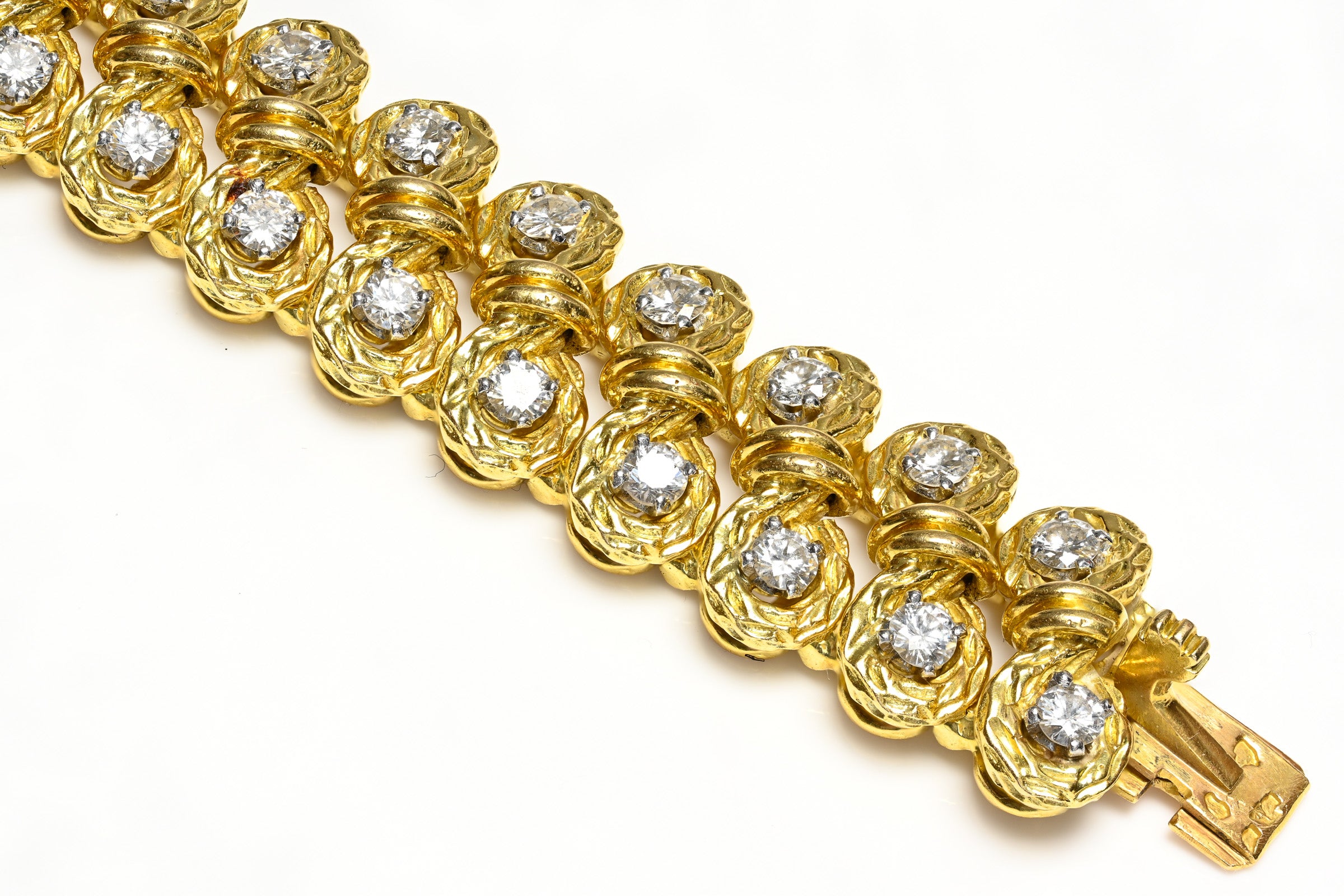 Mauboussin Yellow  Gold Diamond Bracelet