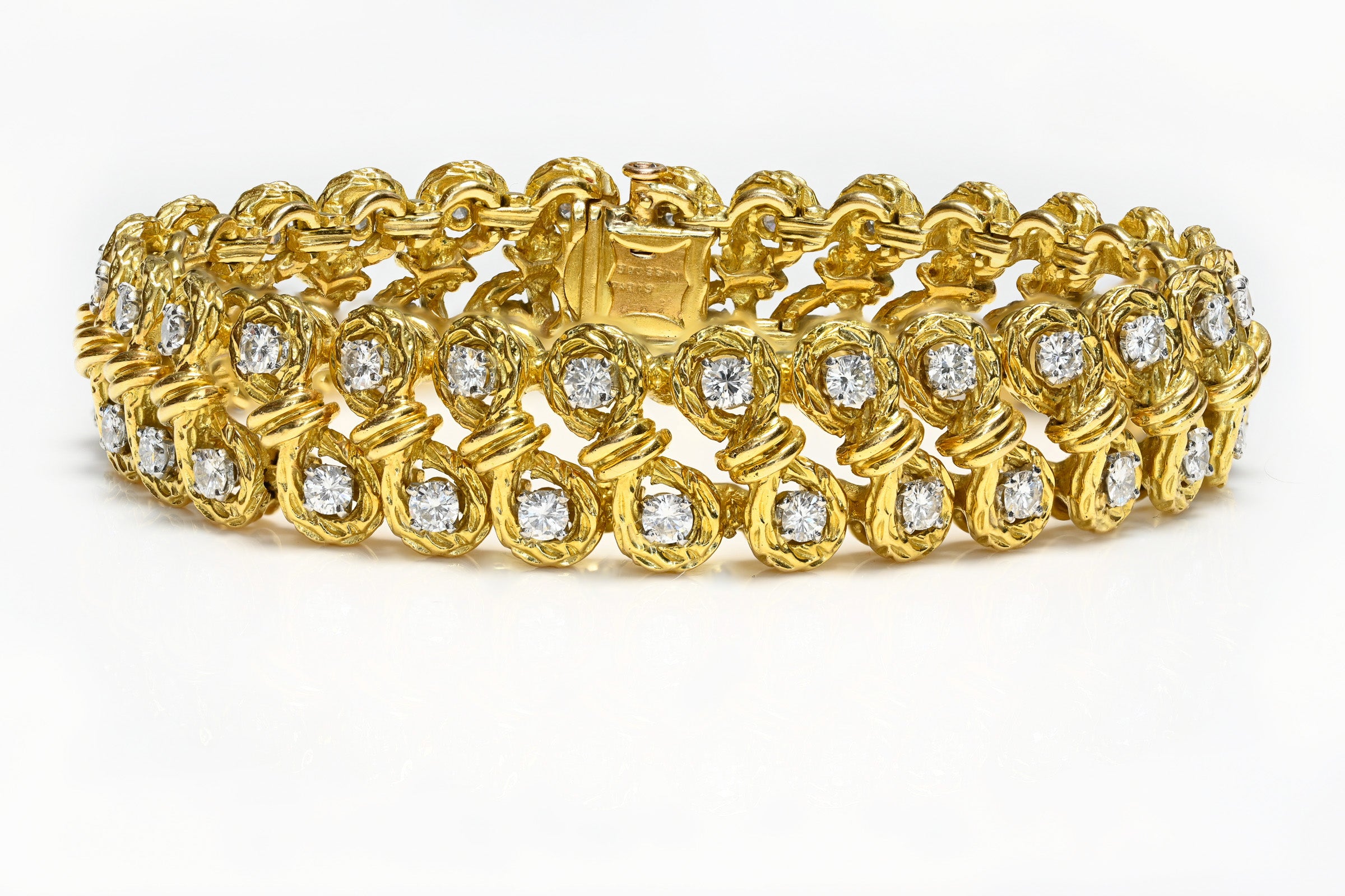 Mauboussin 18K Gold Diamond Bracelet