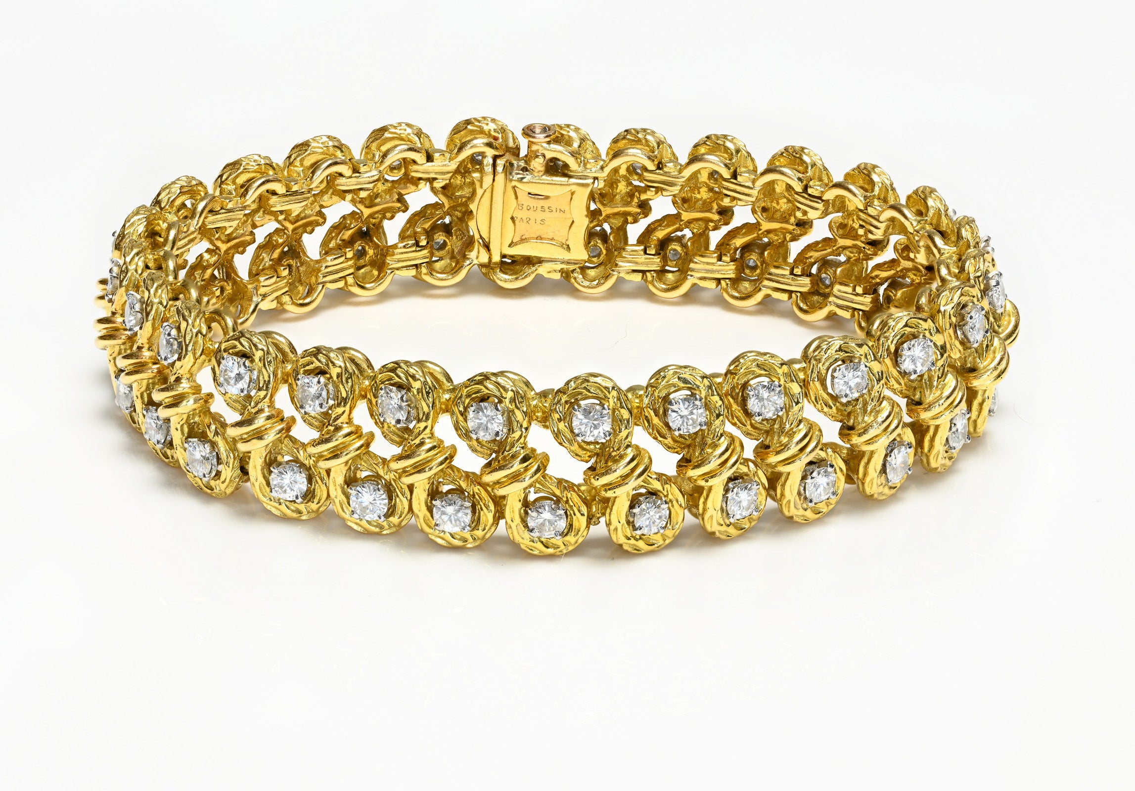 Mauboussin Gold Diamond Bracelet