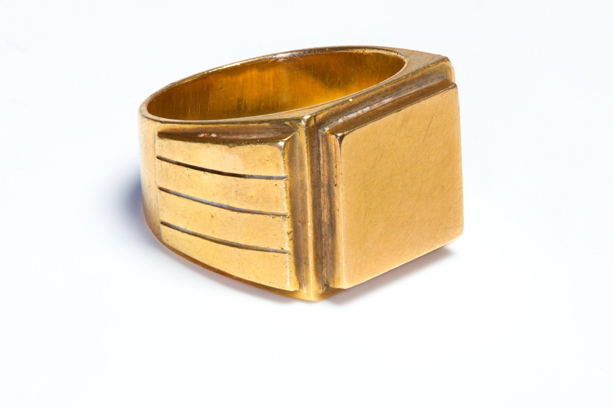 Men's 18K Yellow Gold Ring