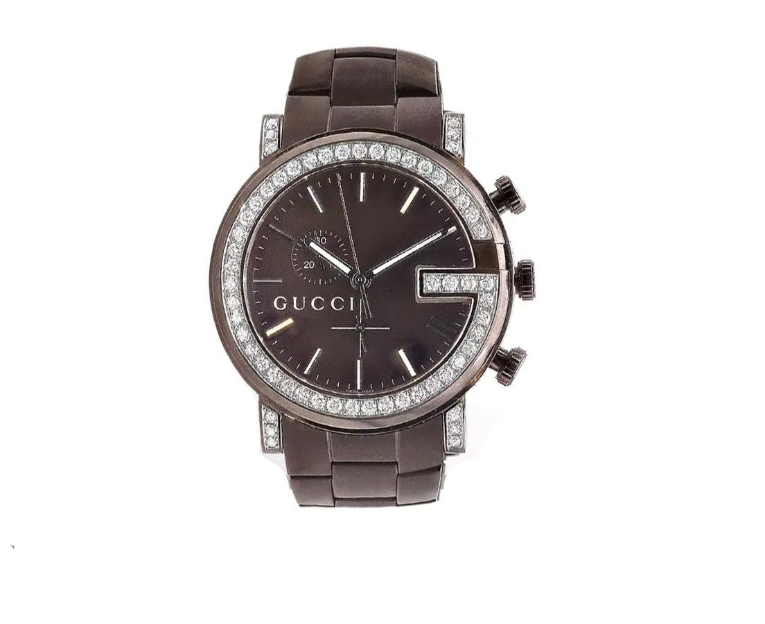 Men's Gucci G-Chrono Diamond Watch 101M