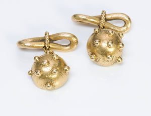 Merrin & Co. 18K Yellow Gold Cufflinks