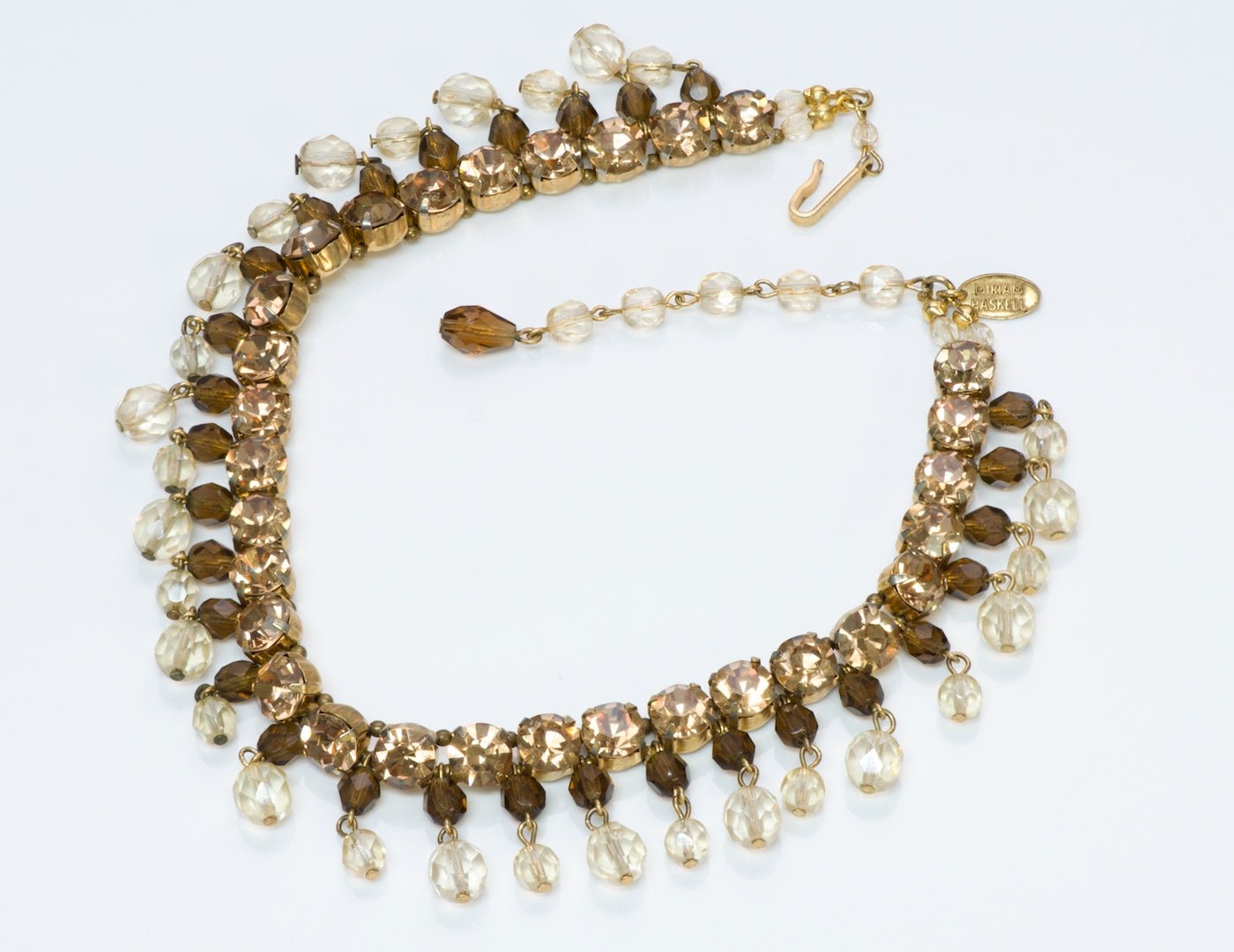 Miriam Haskell Crystal Necklace