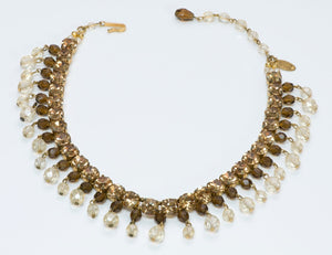 Miriam Haskell Crystal Necklace