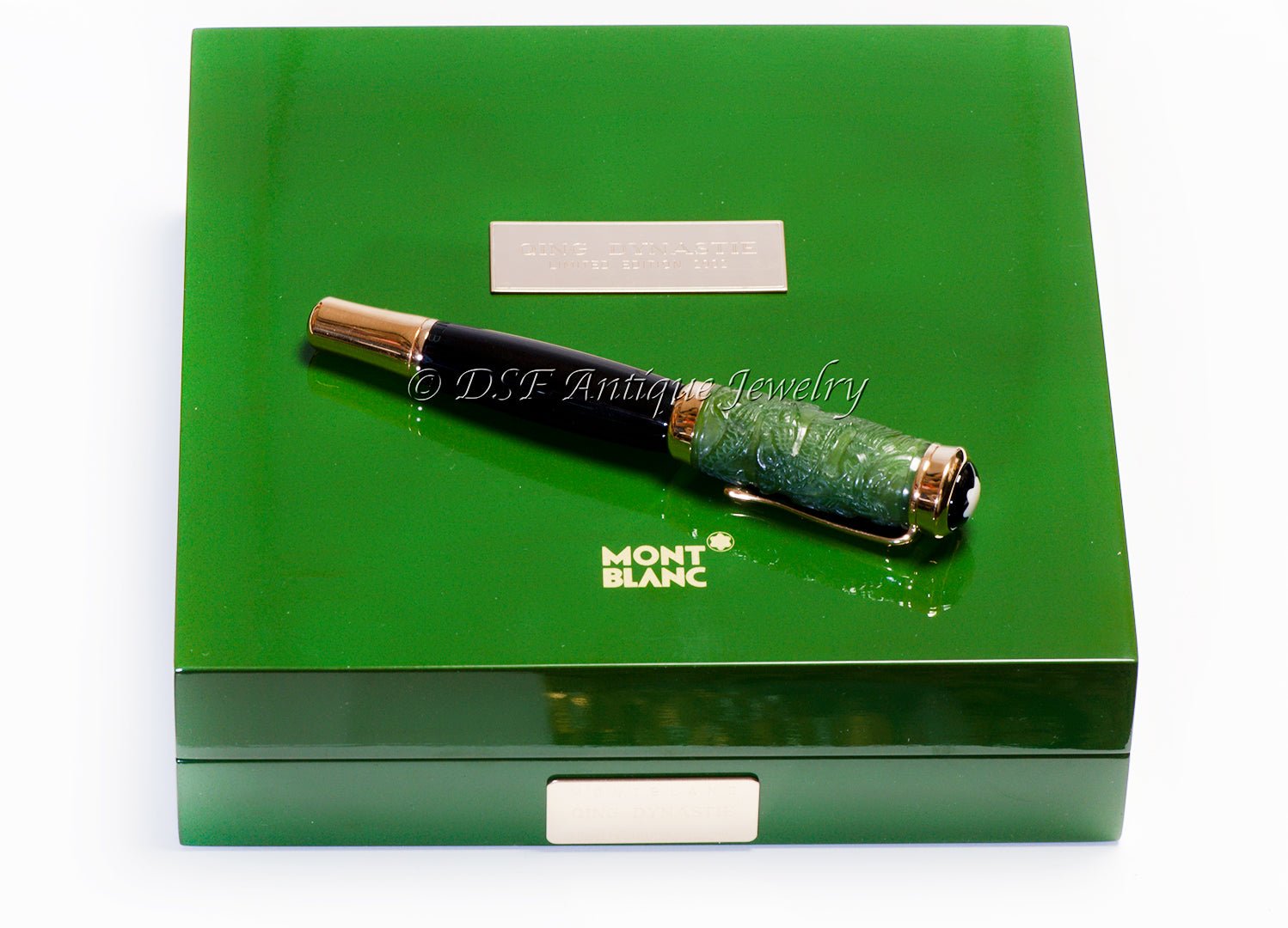 Montblanc Jade Dragon Qing Dynasty Limited Edition Fountain Pen
