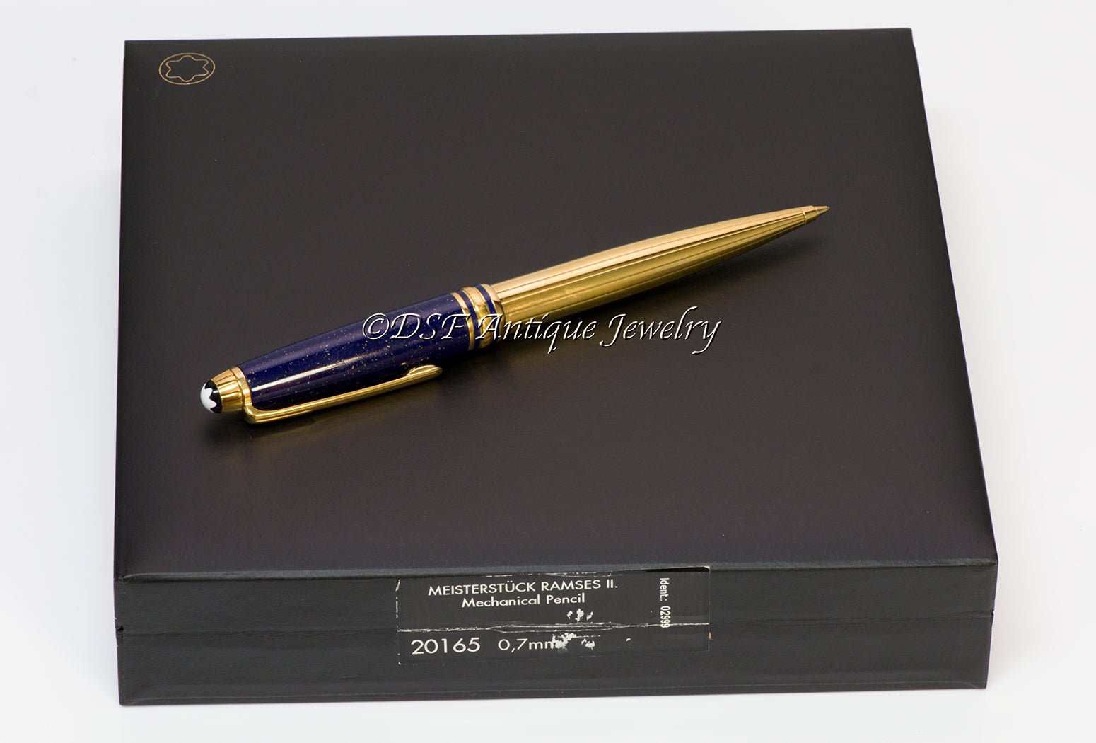 Montblanc Meisterstuck Vermeil Lapis Ramses II Mechanical Pencil