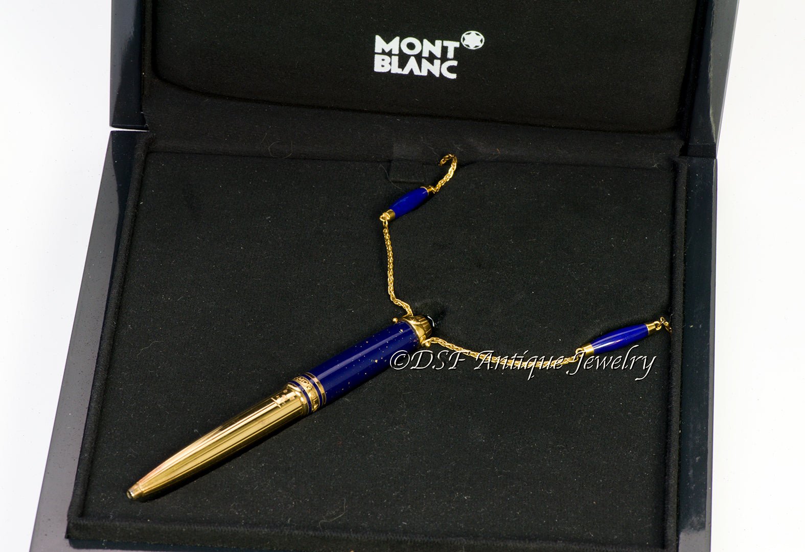 Montblanc Mozart Solitaire Ramses Lapis Ball Pen & Chain